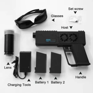 JGX12-130 Custom Handheld DIY Laser Toy (Black Two Battery)